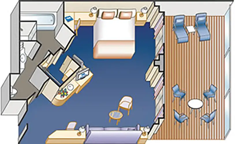 S2 Suite con Balcón