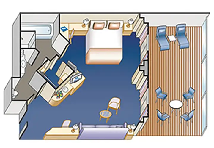 S2 Suite con Balcón